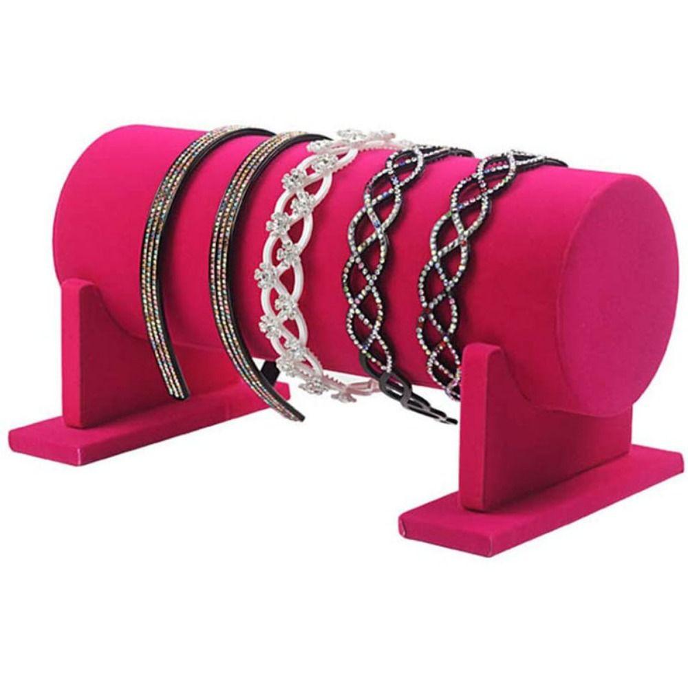 Space Saving Velvet Headband Holder Non-slip Headband  Organizer Jewelry Display Stand  Anklet