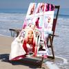 Proof Beach Towel with Nicki Minaj Pattern - Soft,absorbent,quick-drying,machine Washable - Perfect for Swimming,camping,bathing