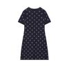 Fila Modern Heritage Series Printed Elegant Short Sleeve Dress Women Dresses F11W421303FNV