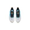Anta Kids Synthetic Leather Fabric Shock Absorbing Wear Resistant Low Top Running Shoes Kids Sneakers White Blue Black A312425509-1