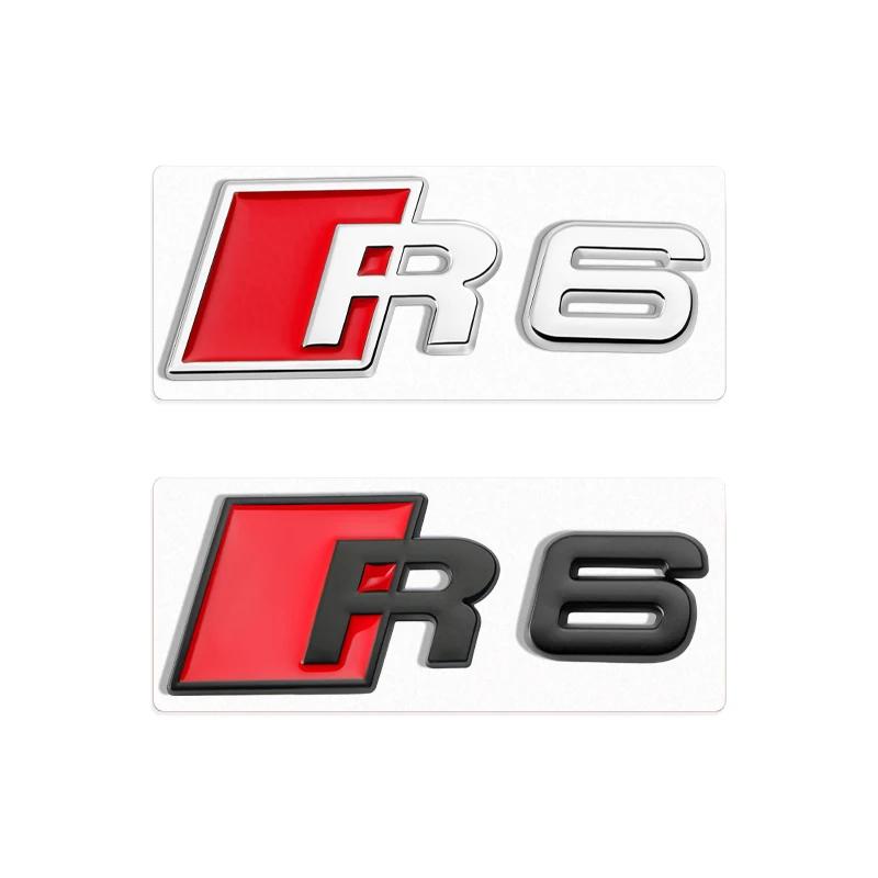 1Pc A3 A4 B8 8P 8V B6 A5 A6 TT RS3 RS4 RS5 RS6 RS7 RS8 Badge Car Body Rear Trunk ABS Emblem Sticker Decoration Accessories