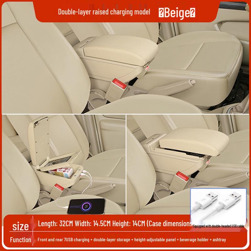 Zhengzhou Nissan NV200 Armrest Box Interior Modification & Storage Accessory