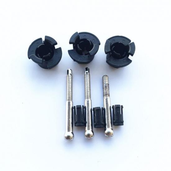 3Pcs Radar Alignment Mounting Clips Bolt For Honda Civic CR-V Accord 36806TLAA01