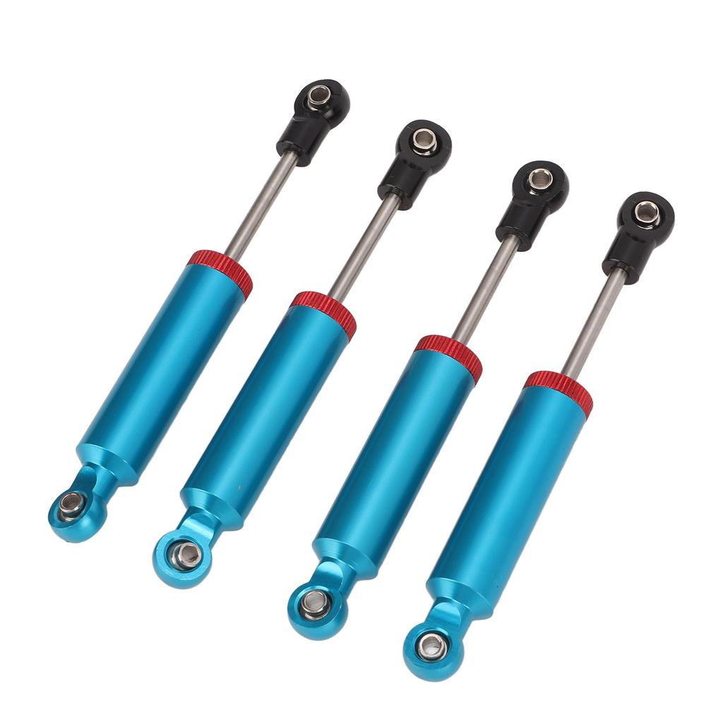 4pcs RC Shock Absorber 100mm Damper with Internal Spring for SCX10 110 RC Crawler Car Blue