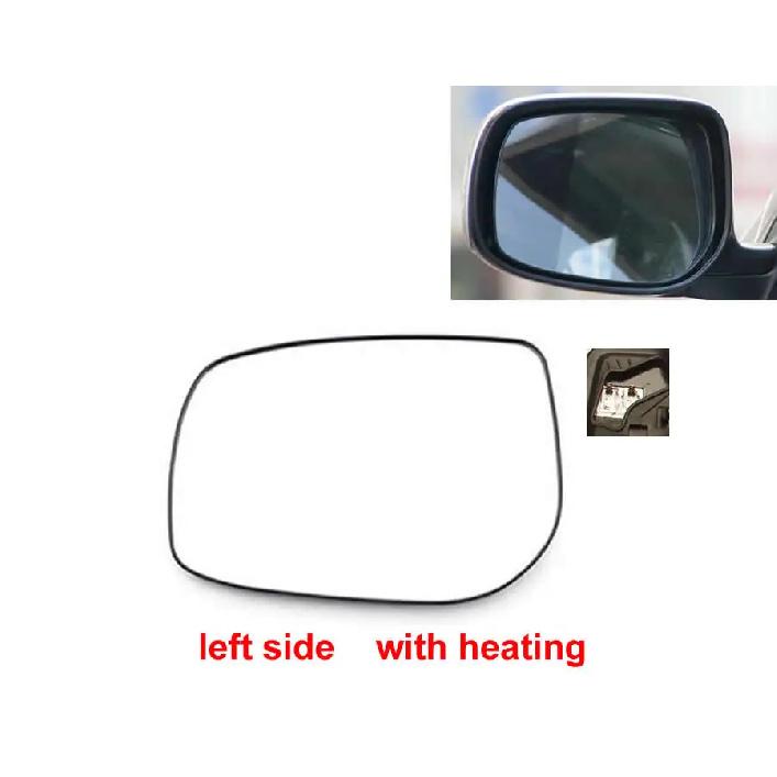 For Toyota Corolla / Corolla EX 2007-2013 Replacement Car Exterior Side Mirrors Reflective Lens Rearview Mirror Lenses Glass