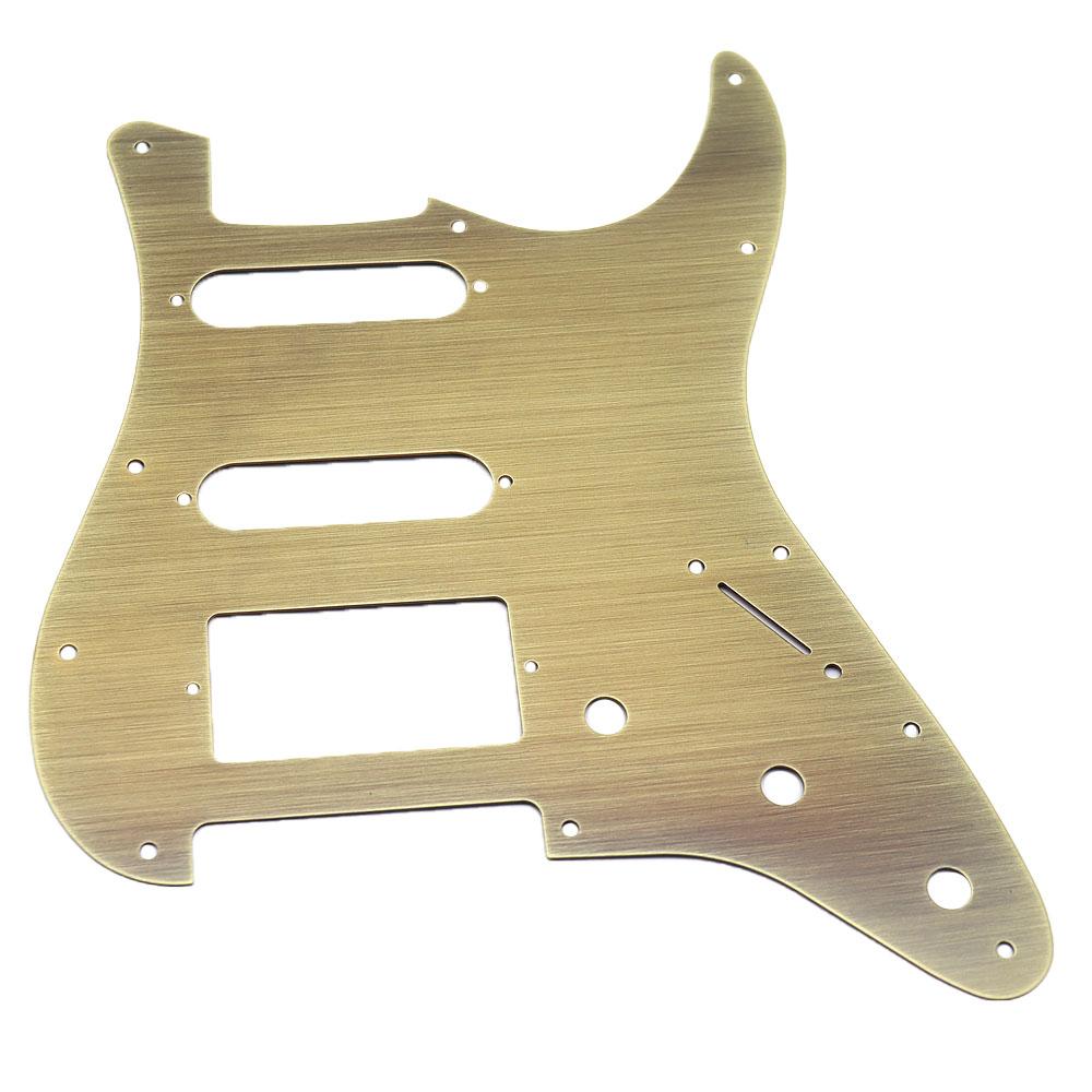 1Pcs Metal Guitar Pickguard SSH Guitar Pickguard Scratch Plate For ST SQ Style Electric Guitar