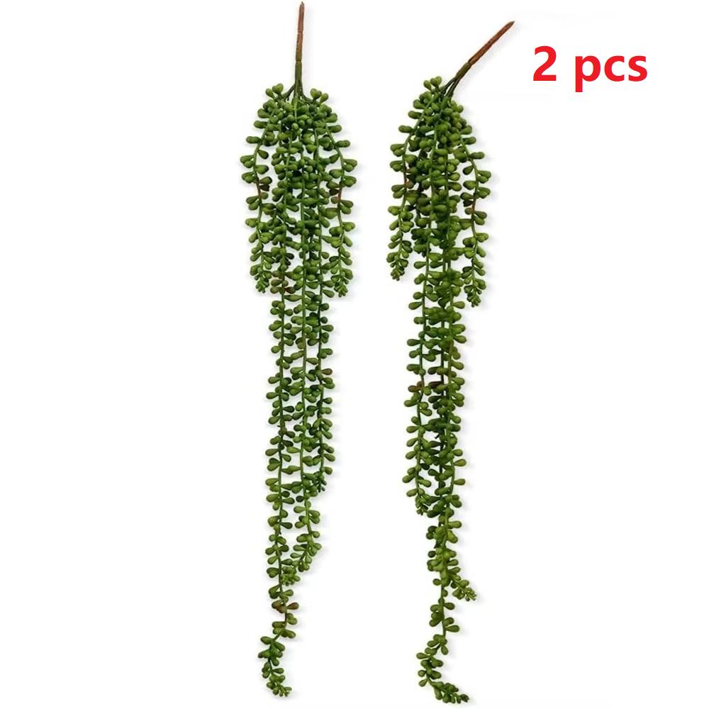 1PC Artificial Green Plants, Love Tears, Home Decoration, Fake Plants, Simulated Green Plants, Ceiling, Plastic Vines