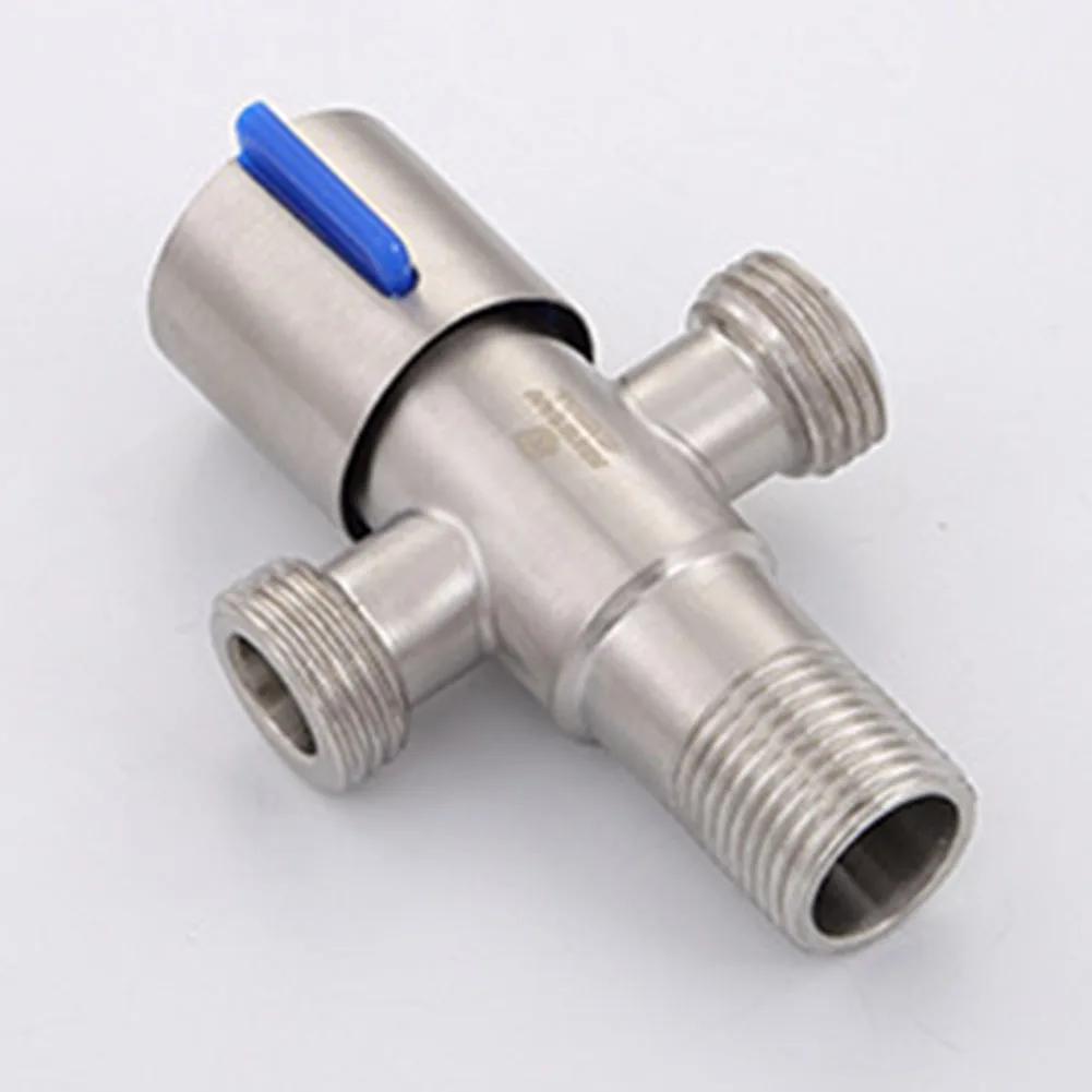 

Easy To Install 304 Stainless Steel Triangle Valve For Washing Machine Accessories Smooth Water Flow Long Lasting Performance 3 Holes