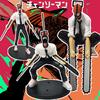New Chainsaw Man Anime Three Figure Power Denji Action Figure Pvc Chainsaw Man Power Figurine Pvc Adult Collection Model Toy