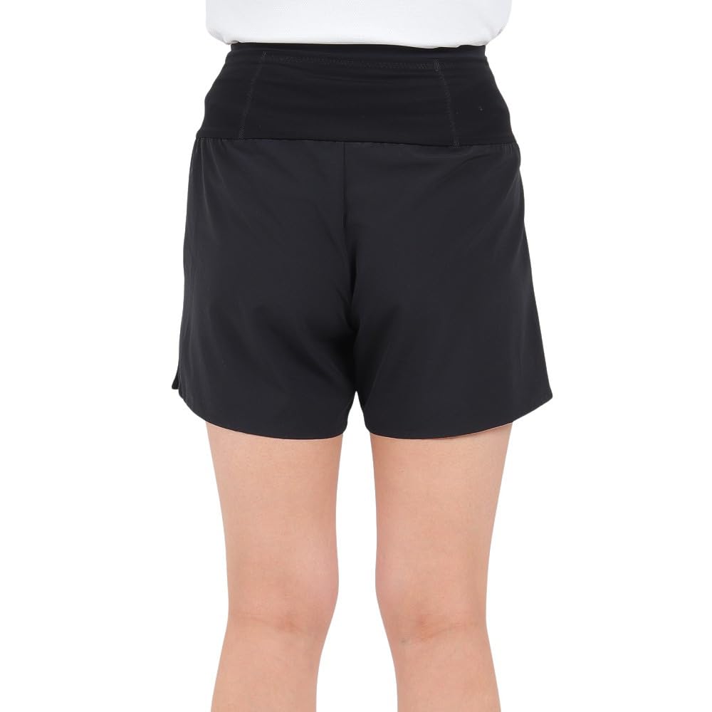 North Enduris Racing Shorts Water Repellent Stretch Lightweight Running Black L [The Face] Women's