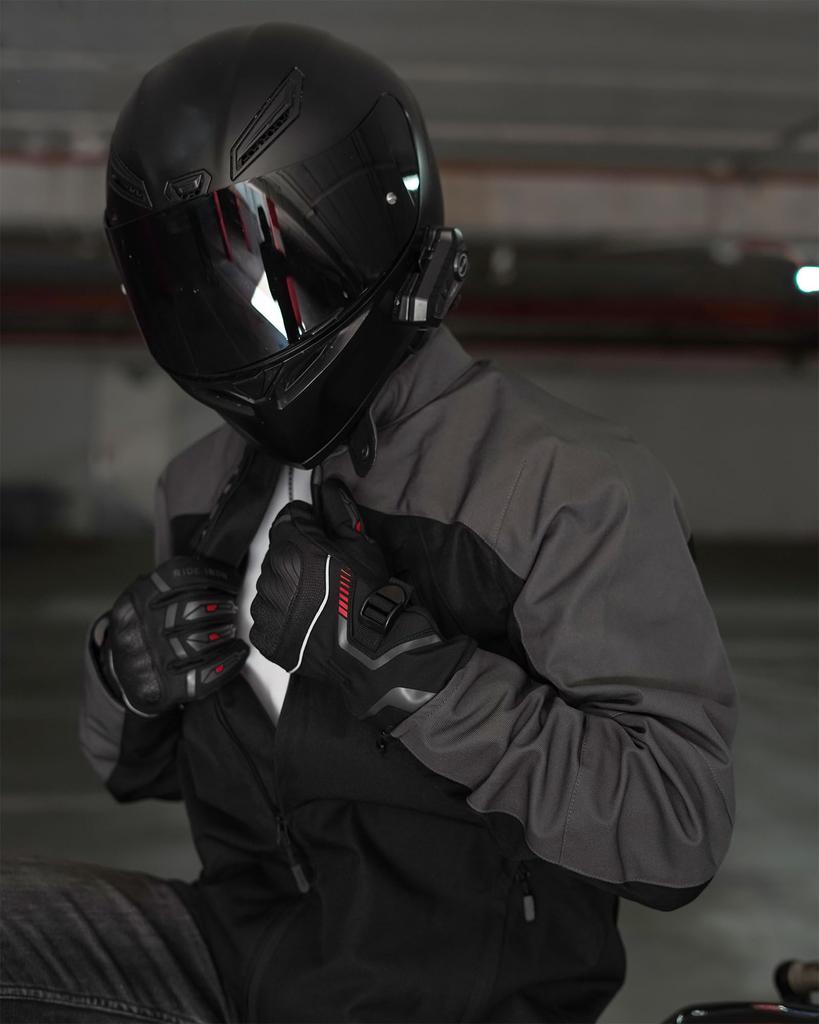 RIDEIRON Motorcycle Winter Size S Sold Smartphone Winter Cold Weather Motorcycle Protective Fleece Gloves, Waterproof, Out, Compatible, Gloves,