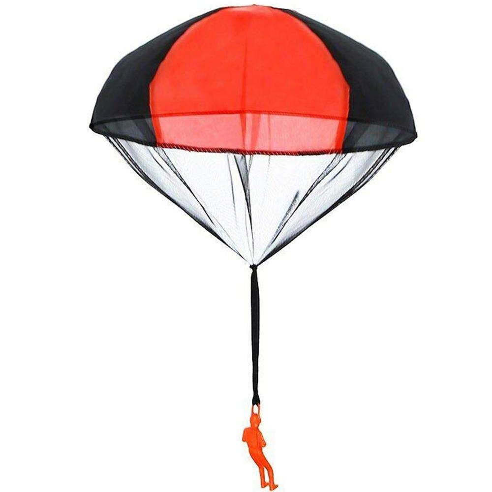 Hand Throwing Mini Soldier Camouflag Parachute for Kids Outdoor Toys Game Educational Flying Sport for Children