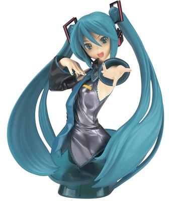 Bust Hatsune Miku Plastic Model Kit Figure-rise Pre-colored