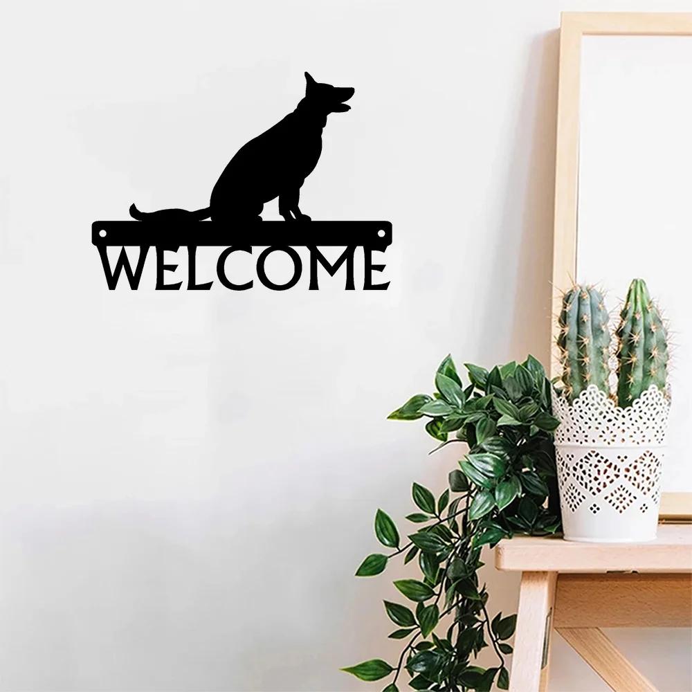 German Shepherd Wall Hooks 30x23cm Home Decor Single Piece