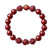 Natural Crystal Cinnabar Bracelet for Personal Protection S Three-in-one and Six-in-one Bracelet Can Be Quickly Adjusted