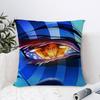 Anime DDemonS SSlayerS Cushion Cover Car Throw Pillow Case For Sofa Car Christmas Gift xcm xcm