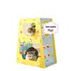 Multifunctional Cat Villa: Self-Amusement Toy with Scratching Board, Tunnel, Bed, and Climbing Frame for Boredom Relief