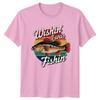 Wishin I Was Fishin TShirt Bass Fishing Fishing Birthday Gift For Him And Her
