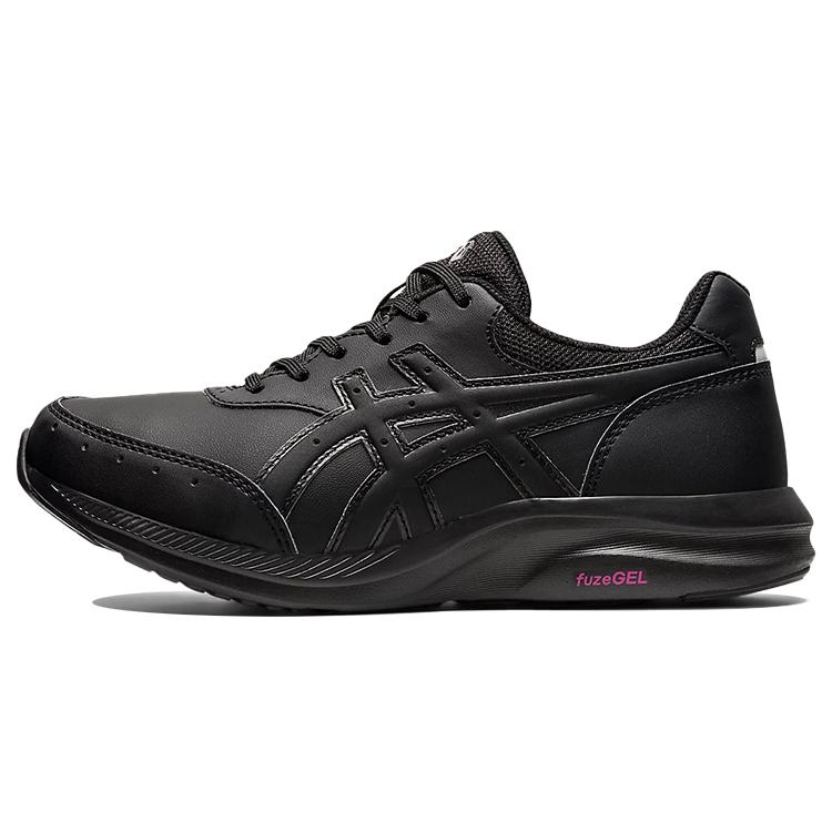 

Asics Gel Fun Walker Textile, Leather Low top Running Shoes Women s Extreme Night Black 1292A053-001 35.5
