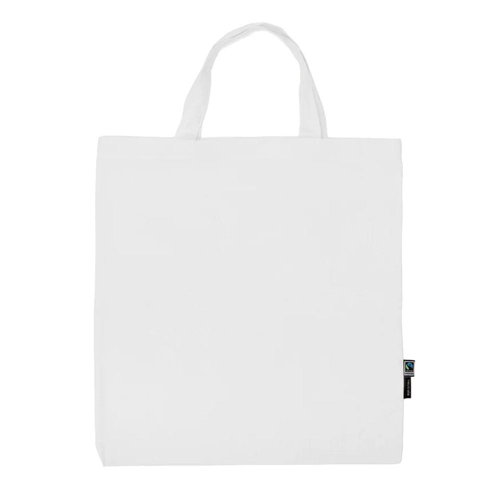 Neutral Short Handle Shopper Bag