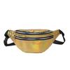 1pc Running Laser Waist Bag Women's Crossbody Chest Bag Reflective Outdoor Beach Bag Trendy Male Personality Cashier Bag Female