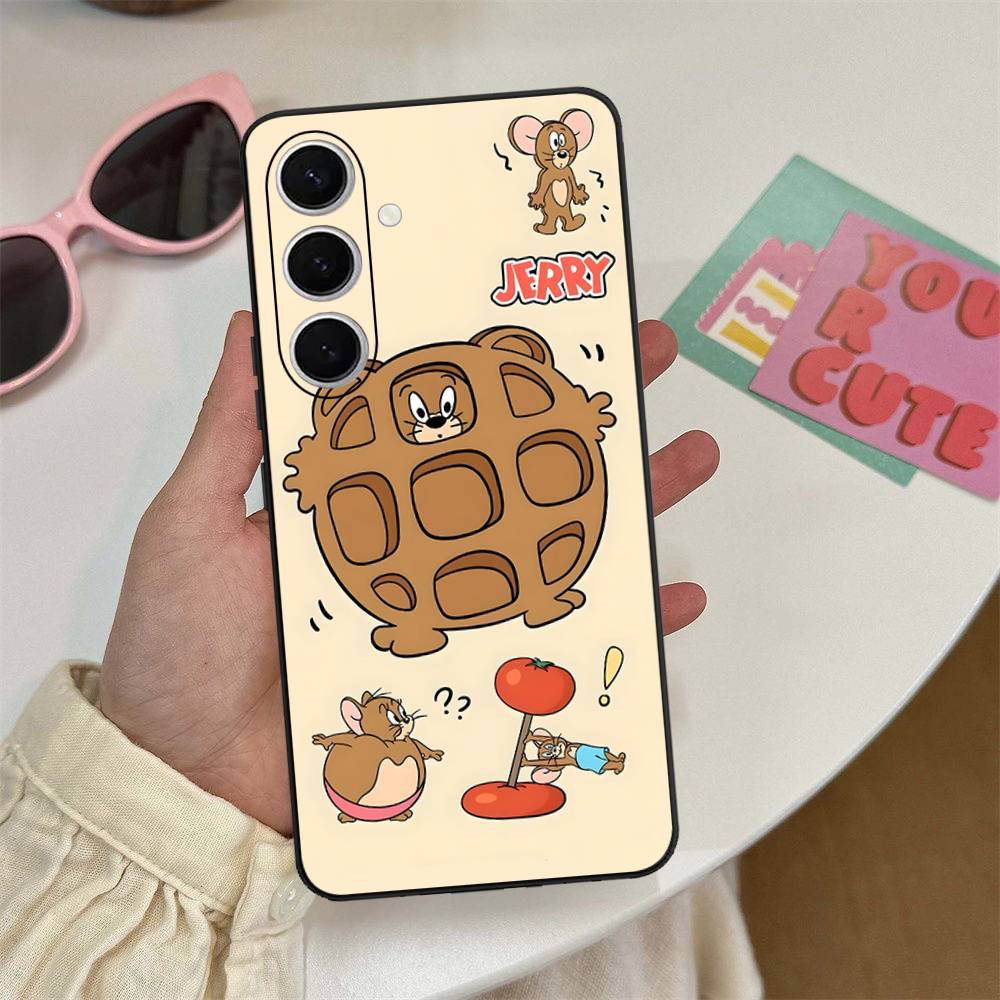 

Cartoon For T-TomS J-JerryS Phone Case For Samsung S 9 10 20 21 22 23 30 23 24 plus lite Ultra FE S10lite Funda Samsung S21 fe