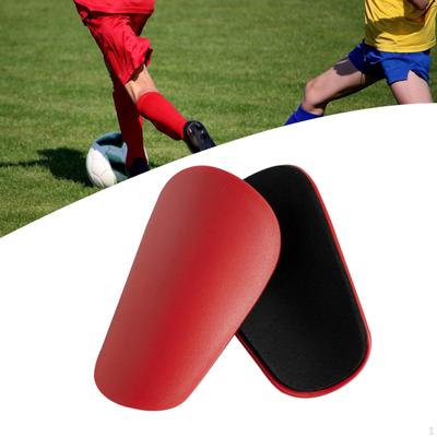 2 Stück Fußball-Schienbeinschoner, Ausrüstung, rutschfestes Zubehör, kompaktes professionelles Fußballtraining