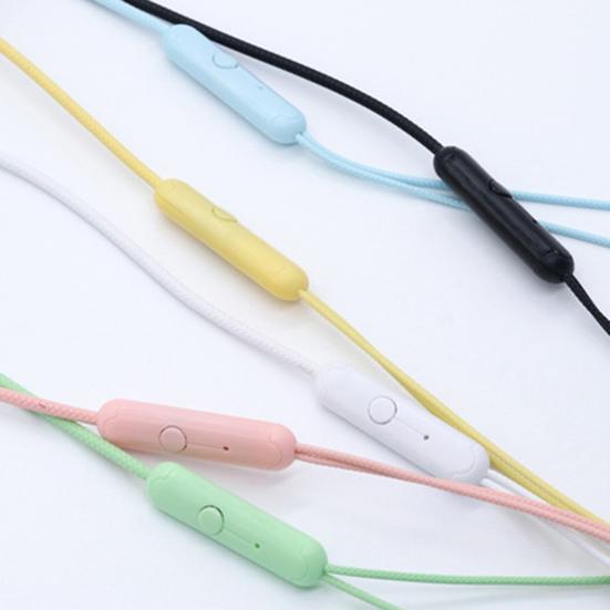 Wired Earphone Heavy Bass HD-compatible Calling In-ear 3.5mm High Sensitivity Wired Earphone Phone Supply