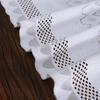 Geometric Minimalist Solid Color Table Flag with Long Hollow Tassel Tea Table TV Cabinet Cabinet Dining Table Dust Cover Cloth