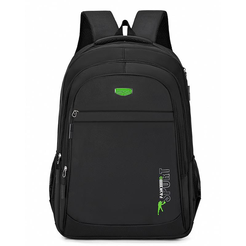 

-1 inch laptop bag, male student backpack, large capacity travel backpack, backpack, premium sense зелений