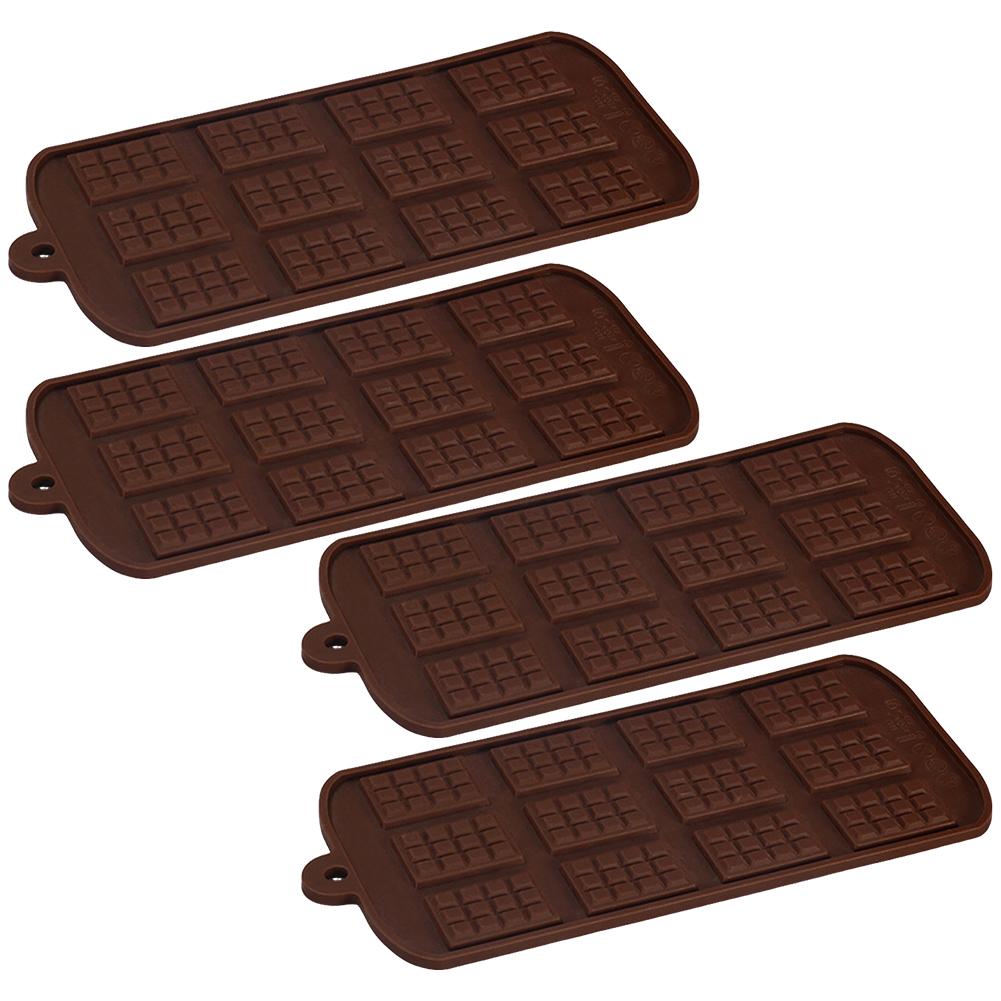 Silicone Chocolate Cookie Mold DIY Chocolate Candy Mold Non-Stick Mini Cookie Candy Molds Household Baking Tools