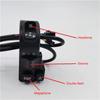 Tricycle Horn Headlight Steering Double Flash Combination Electric Bike Switch for Electric Scooters