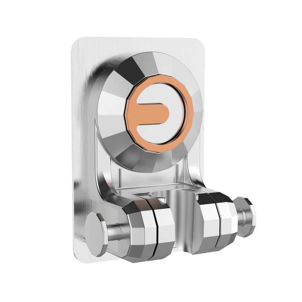 Universal No-Drill Suction Cup Shower Head Holder