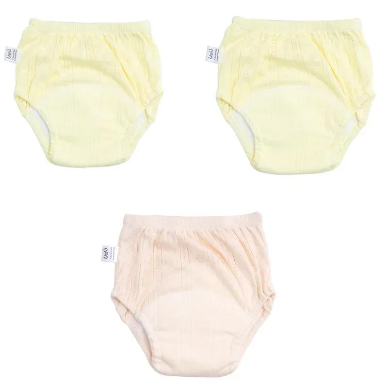 3 PEZZI/LOTE Colori Caramella Pantaloncini da Allenamento per Neonato Shorts Estivi per Bambino Pannolini di Stoffa Lavabili per Maschio e Femmina Pannolini Riutilizzabili Mutandine per Lattante
