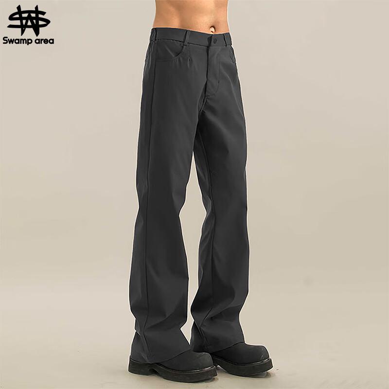 

SWAMP AREA Мужские повседневные брюки клеш свободного кроя KS2352 M