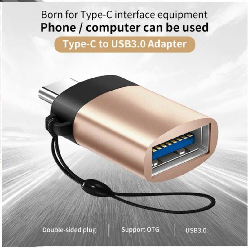 Adaptor USB la Type-c 3.0 Adaptor Otg Adaptor pentru telefon mobil Lanyard