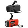 Solar Emergency Radio with LED Flashlight SOS Alarm Weather Forecast Emergency Crank AM/FM Radio USB Mobile Phone Charger