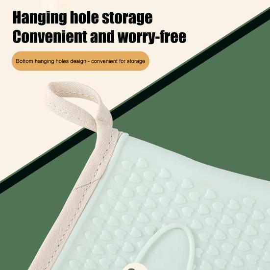 Silicone Oven Mitt Heat Resistant Baking Gloves Non-Slip Kitchen Mitts