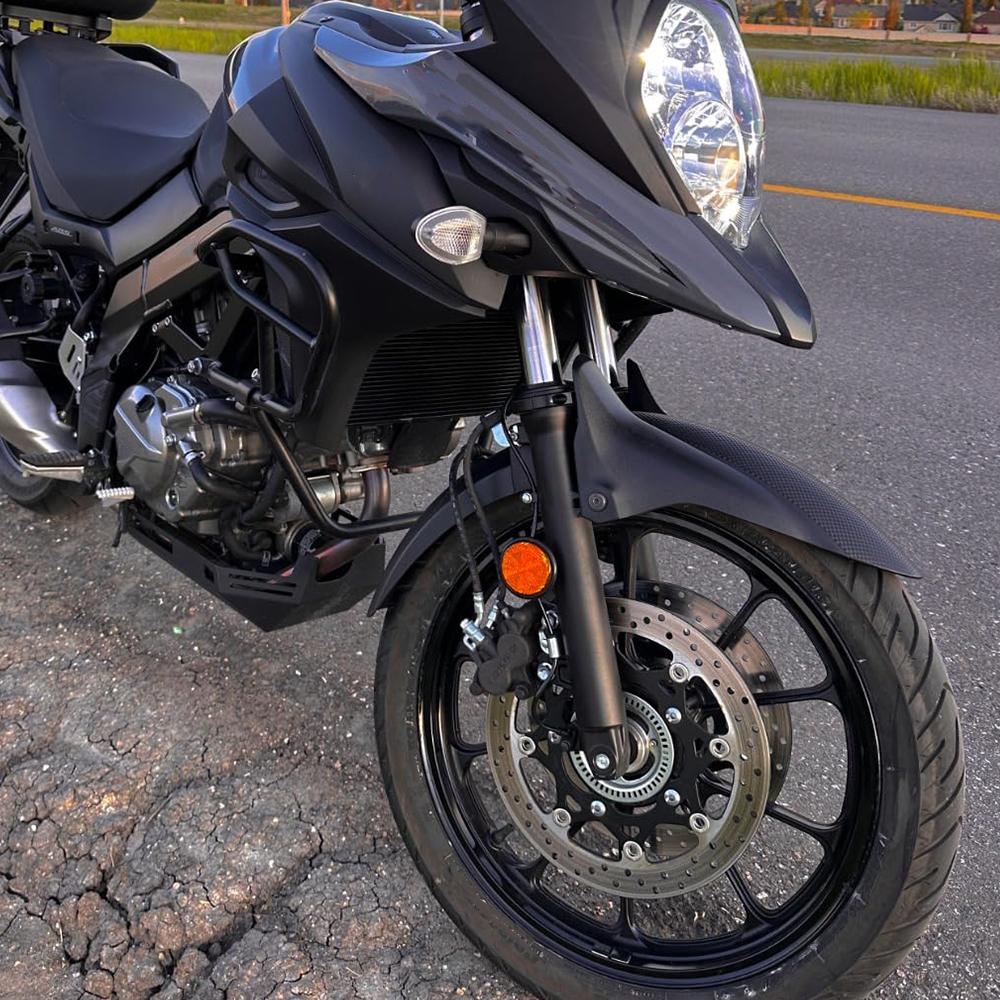 For SUZUKI V-STROM 650 DL650 DL650XT V Strom 650XT Skid Plate Lower Engine Guard Chassis Protection Belly Pan Bash Plate Cover