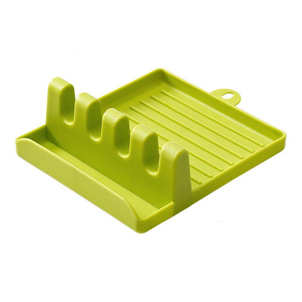 Stove Organizer Lid Stand Spoon Rest Spoon Holder Pot Lid Holder Wall-mounted Pots Cover Rack