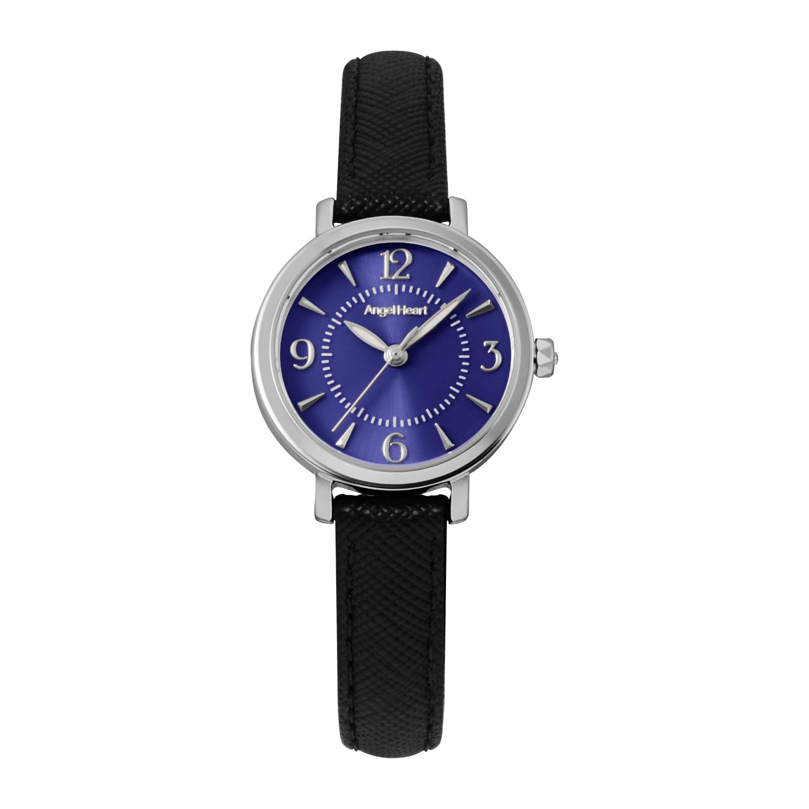 Flowery Time Solar 3 ATM Water Mineral Blue [Angel Heart] Watch, Powered, Resistant, Glass, Dial, OAA25S-BK-BU-AM, Women s [Authentic] синий