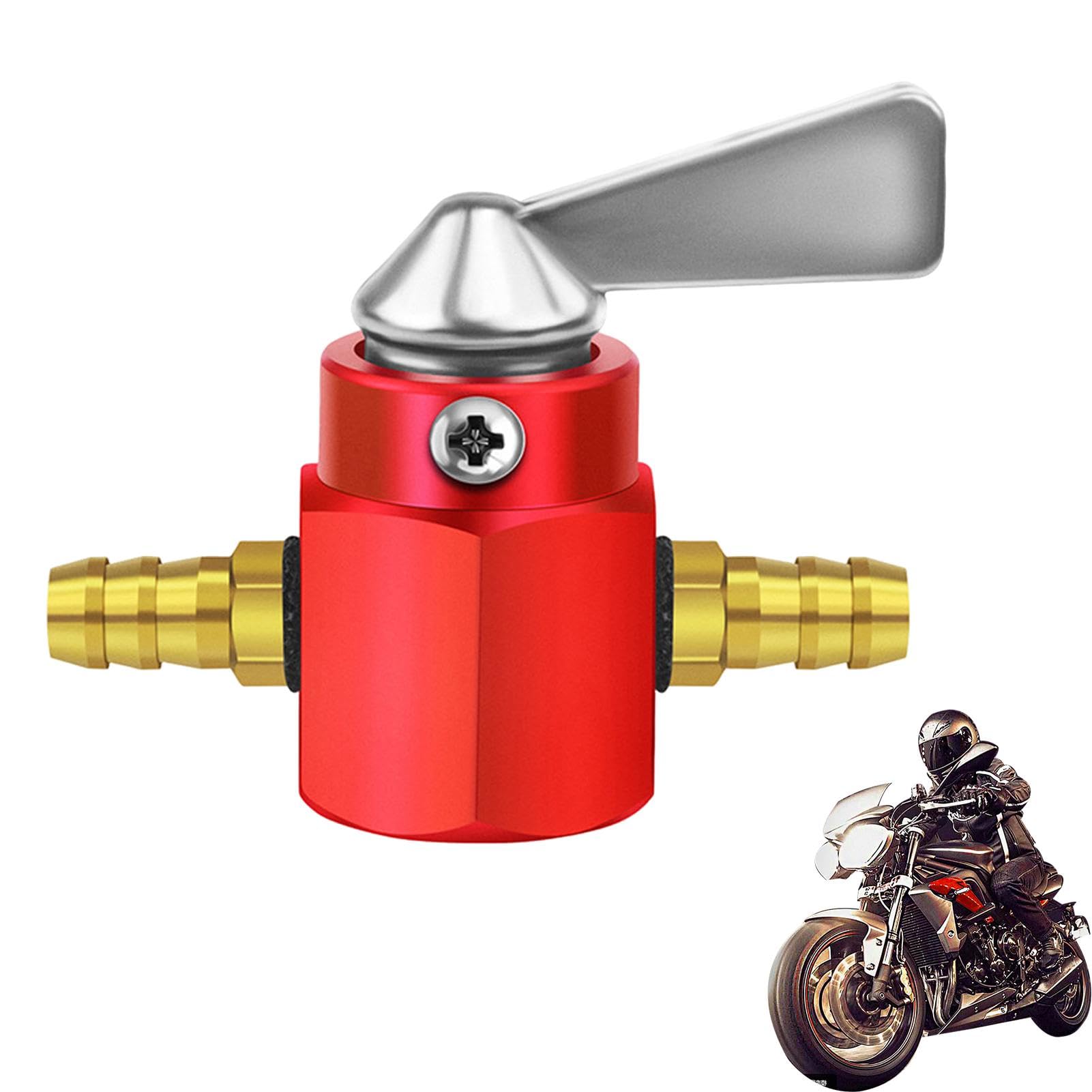 

Кран топливный, Кран для квадроцикла, Мотоциклетные аксессуары - Клапан генератора из алюминиевого сплава, See description красный