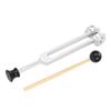 OM136.1 Aluminum Alloy Tuning Fork Portable Yoga Sound Therapy Tuning Fork with Hammer