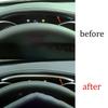 For Benz C-Class W205 2015-2021 Sliver Steel Console Dashboard Speaker Ring Trim