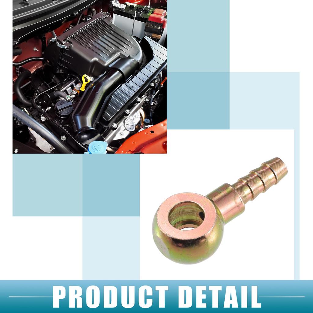 A ABSOPRO Universal Banjo Bolt 10mm Inner Diameter 8mm Outer