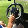 Universal Golf Cart Steering Wheel Phone Holder