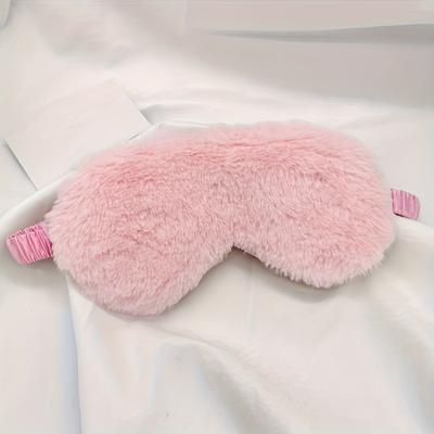 1pc Super Soft, Skin Friendly Plush Eye Mask for Sleep and Fatigue Relief - No Electricity, Relaxation and Better Sleep Blackout