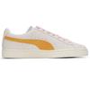 Puma Suede Classic 21 Ivory Glow Amarelo Mineral Tênis Unissex Branco Azul-Névoa 374915-25