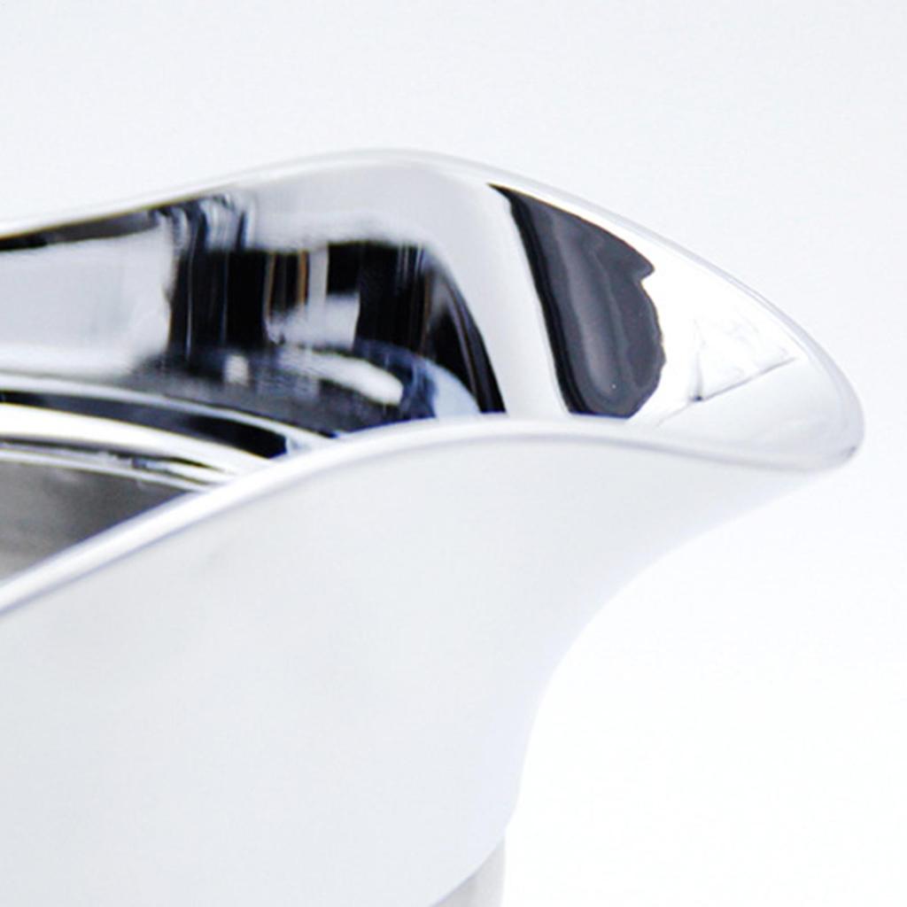 Stainless Steel Gravy Jug 450ML Sauce Dispenser Double Insulated Sauce Gravy Boat Vinaigrette Pot with Hinged Lid for Home