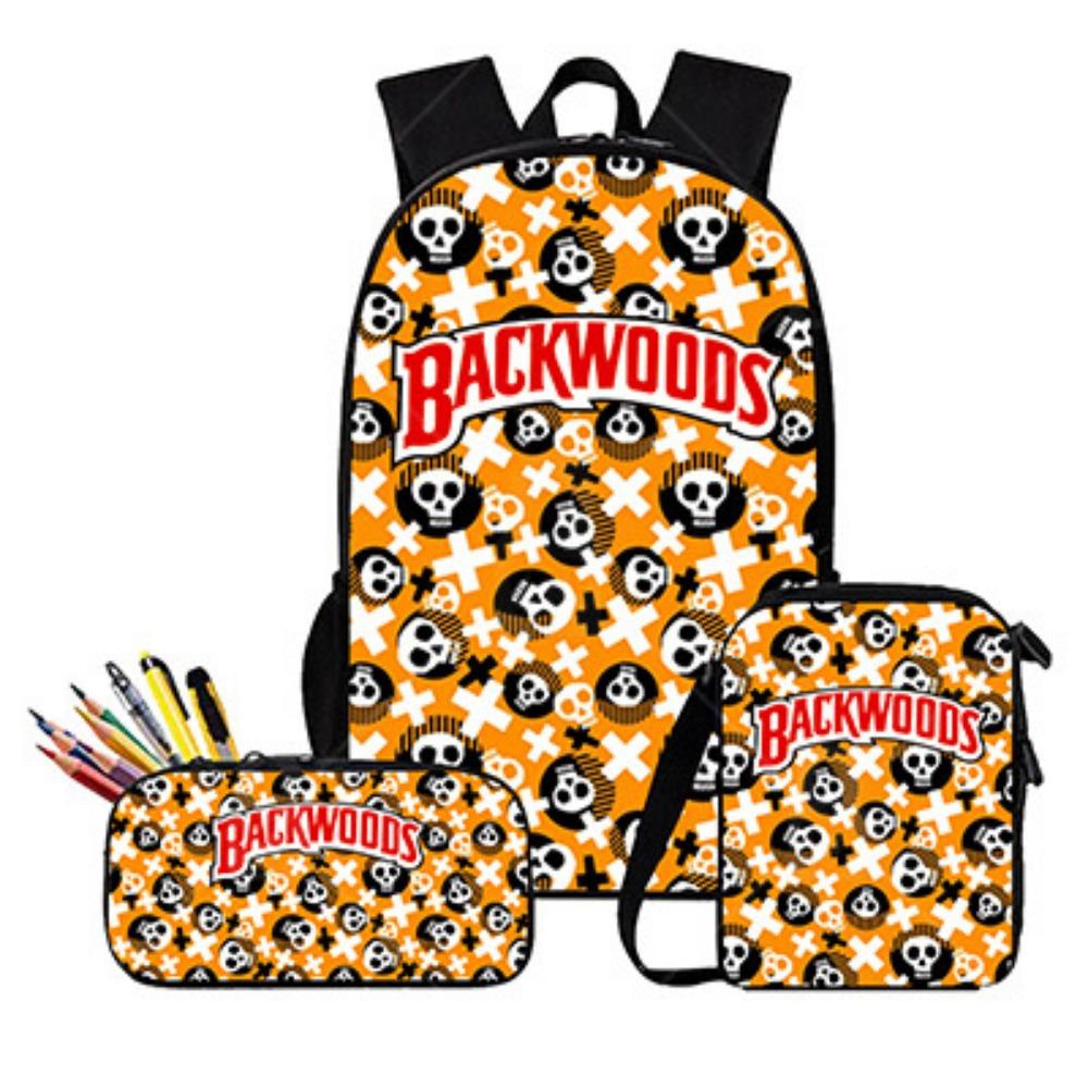 

Анимационный школьный рюкзак, рюкзак для начальной школы, дышащий водонепроницаемый рюкзак большой вместимости, Хэллоуин Pencil case